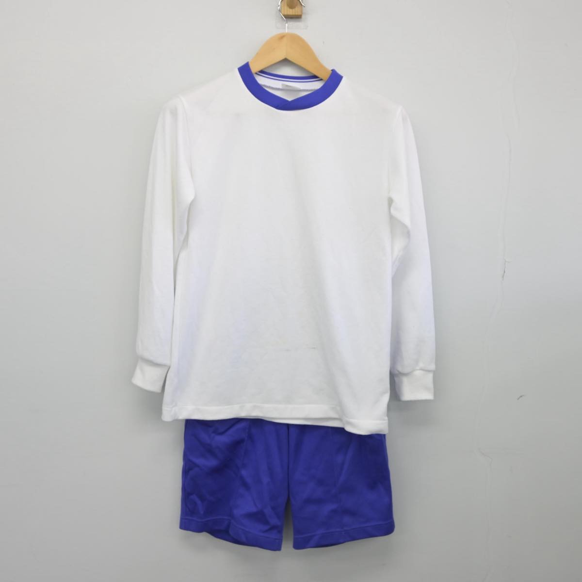 【中古】東京都 共立女子中学高等学校 女子制服 3点（体操服 上・体操服 下）sf028089