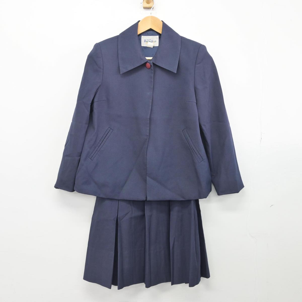 【中古】岡山県 高陽中学校 女子制服 3点（ブレザー・ベスト・スカート）sf028091