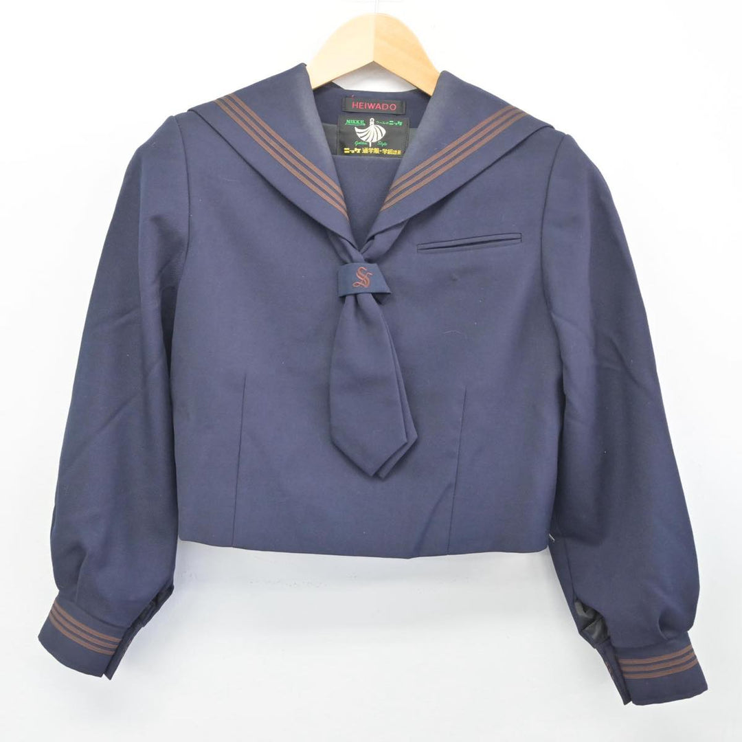 中古制服】千葉県 千葉県柏市立酒井根中学校 女子制服 4点（セーラー服・スカート）sf028093【リサイクル学生服】 | 中古制服通販パレイド