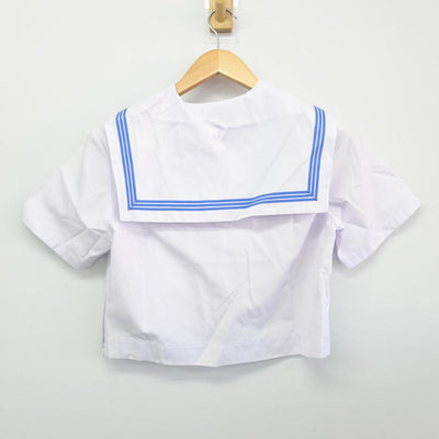 【中古】兵庫県 加古川市立別府中学校 女子制服 2点（セーラー服・スカート）sf028096