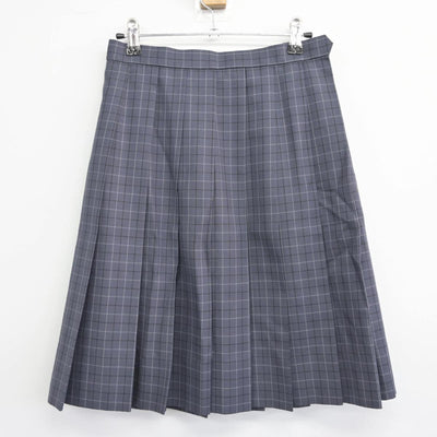 【中古】神奈川県 横浜市立泉ヶ丘中学校 女子制服 2点（ベスト・スカート）sf028113