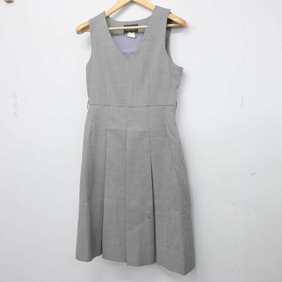 【中古】広島県 広島市立高取北中学校 女子制服 1点（ジャンパースカート）sf028123