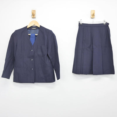 【中古】奈良県 京西中学校 女子制服 4点（ブレザー・スカート・スカート）sf028125