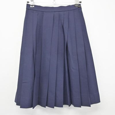 【中古】福井県 福井県立羽水高校 女子制服 2点（ベスト・スカート）sf028127