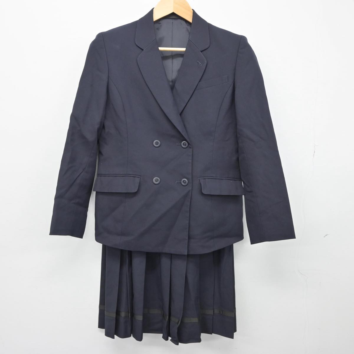 【中古】岡山県 津山高校 女子制服 2点（ブレザー・スカート）sf028132