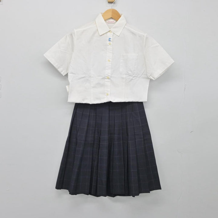 中古制服】大阪府 高石高等学校 女子制服 3点（シャツ・スカート・スカート）sf028151【リサイクル学生服】 | 中古制服通販パレイド