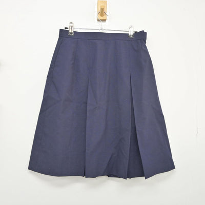 【中古】埼玉県 新座市立第五中学校 女子制服 2点（ベスト・スカート）sf028167