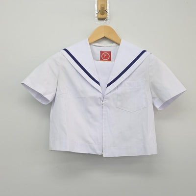 【中古】愛知県 小牧市北里中学校 女子制服 3点（セーラー服・スカート）sf028173