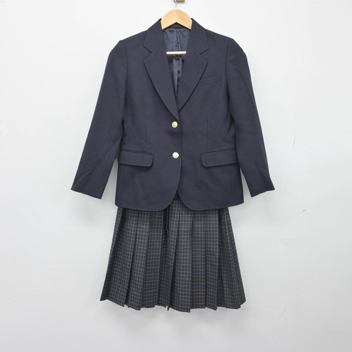 【中古】千葉県 大椎中学校 女子制服 2点（ブレザー・スカート）sf028177