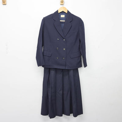 【中古】神奈川県 立港南台高等学校 女子制服 2点（ブレザー・スカート）sf028189