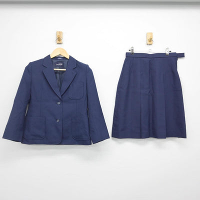 【中古】東京都 成瀬台中学校 女子制服 3点（ブレザー・スカート・スカート）sf028198