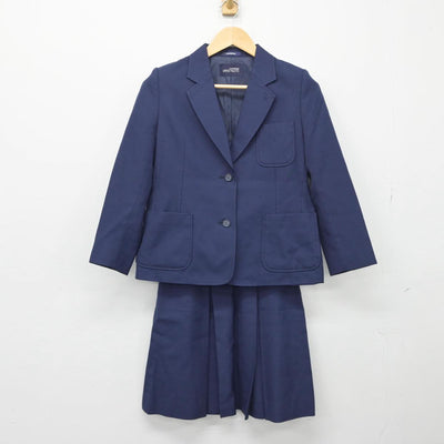 【中古】東京都 成瀬台中学校 女子制服 3点（ブレザー・スカート）sf028199