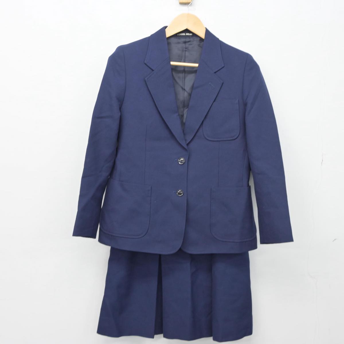 【中古】東京都 成瀬台中学校 女子制服 3点（ブレザー・スカート）sf028200