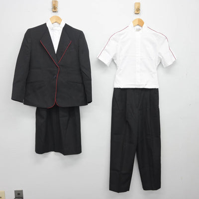 【中古】 ノースウエスト航空/CA制服 女子制服 5点（ブレザー・シャツ・スカート・ズボン）sf028209