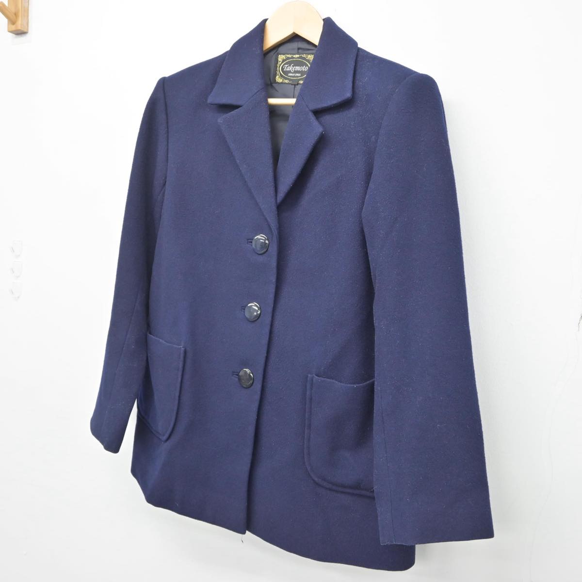 【中古】熊本県 熊本商業高等学校 女子制服 1点（コート）sf028222