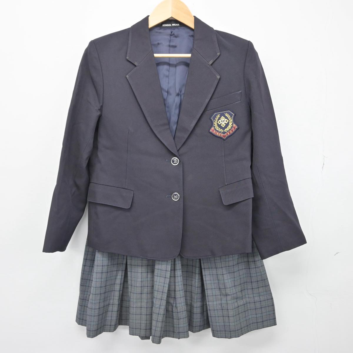 【中古】東京都 西東京市立第一中学校 女子制服 3点（ブレザー・スカート・スカート）sf028226