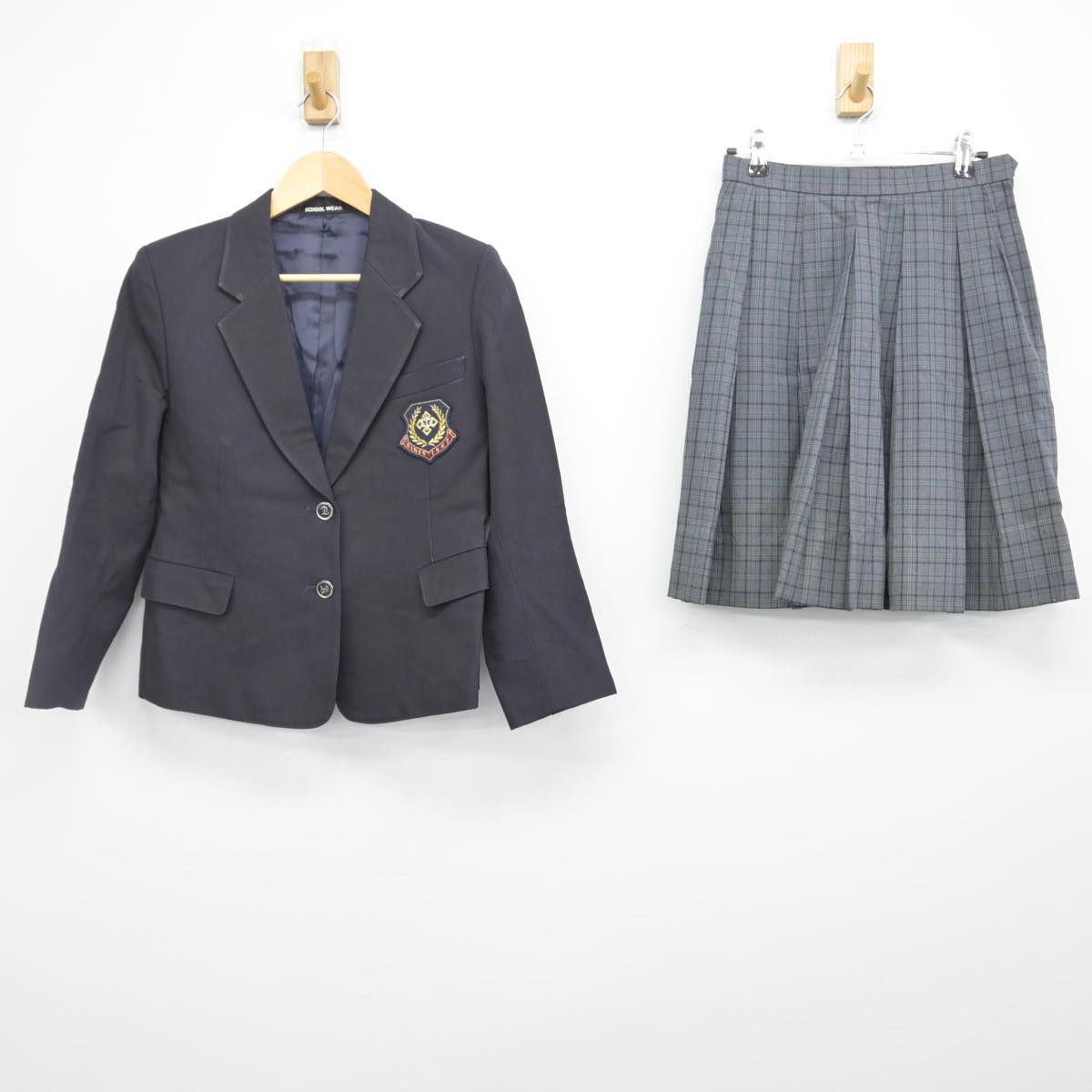 【中古】東京都 西東京市立第一中学校 女子制服 3点（ブレザー・スカート・スカート）sf028226