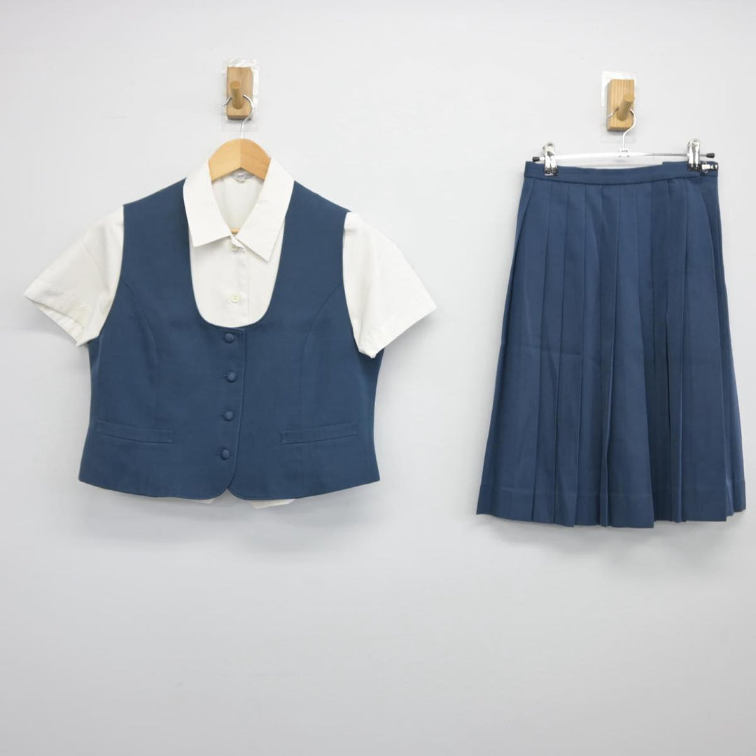 中古制服】宮崎県 都城西高等学校 女子制服 3点（ベスト・シャツ・スカート）sf028232【リサイクル学生服】 | 中古制服通販パレイド