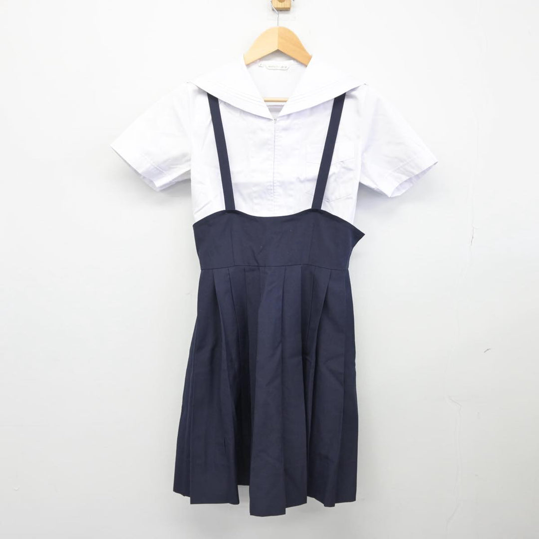 中古制服】福岡県 福岡修猷館高等学校 女子制服 3点（セーラー服