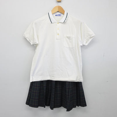 【中古】福岡県 糸島二丈中学校 女子制服 4点（ブレザー・シャツ・スカート）sf028246