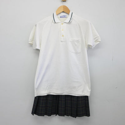 【中古】福岡県 糸島二丈中学校 女子制服 5点（ブレザー・シャツ・スカート）sf028248