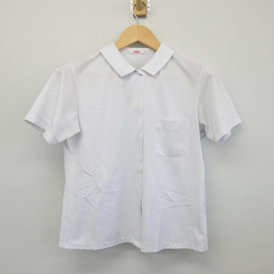 【中古】福岡県 平尾中学校 女子制服 3点（シャツ・ジャンパースカート）sf028257