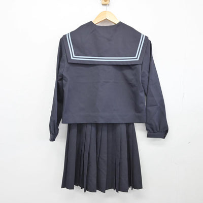 【中古】沖縄県 沖縄県首里東高等学校 女子制服 2点（セーラー服・スカート）sf028260