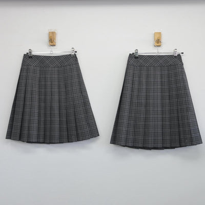 【中古】福島県 福島工業高等専門学校 女子制服 2点（スカート・スカート）sf028282