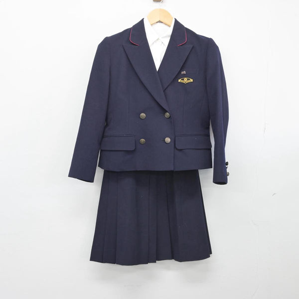 【中古制服】東京都 早稲田実業学校中高等部 女子制服 4点（ブレザー・ニット・シャツ・スカート）sf028293【リサイクル学生服】 | 中古制服 通販パレイド