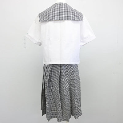 【中古】埼玉県 武蔵越生高等学校 女子制服 3点（セーラー服・スカート）sf028324