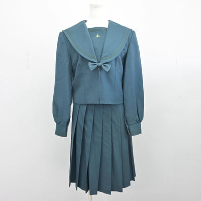 【中古】千葉県 成田国際高等学校 女子制服 3点（セーラー服・スカート）sf028329