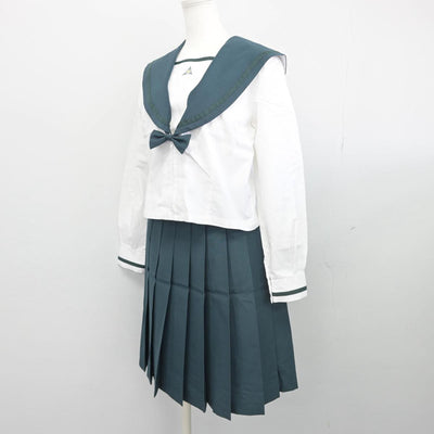 【中古】千葉県 成田国際高等学校 女子制服 3点（セーラー服・スカート）sf028331