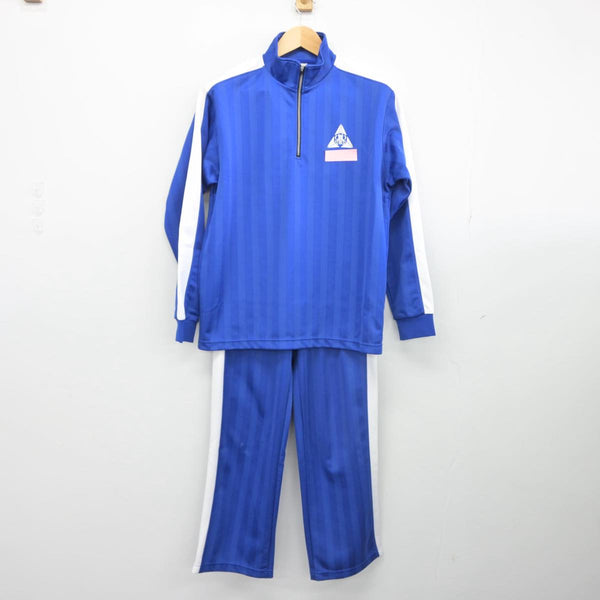 成田国際高校  ジャージ 中古制服】千葉県 成田国際高等学校 女子制服 3点（ジャージ 上