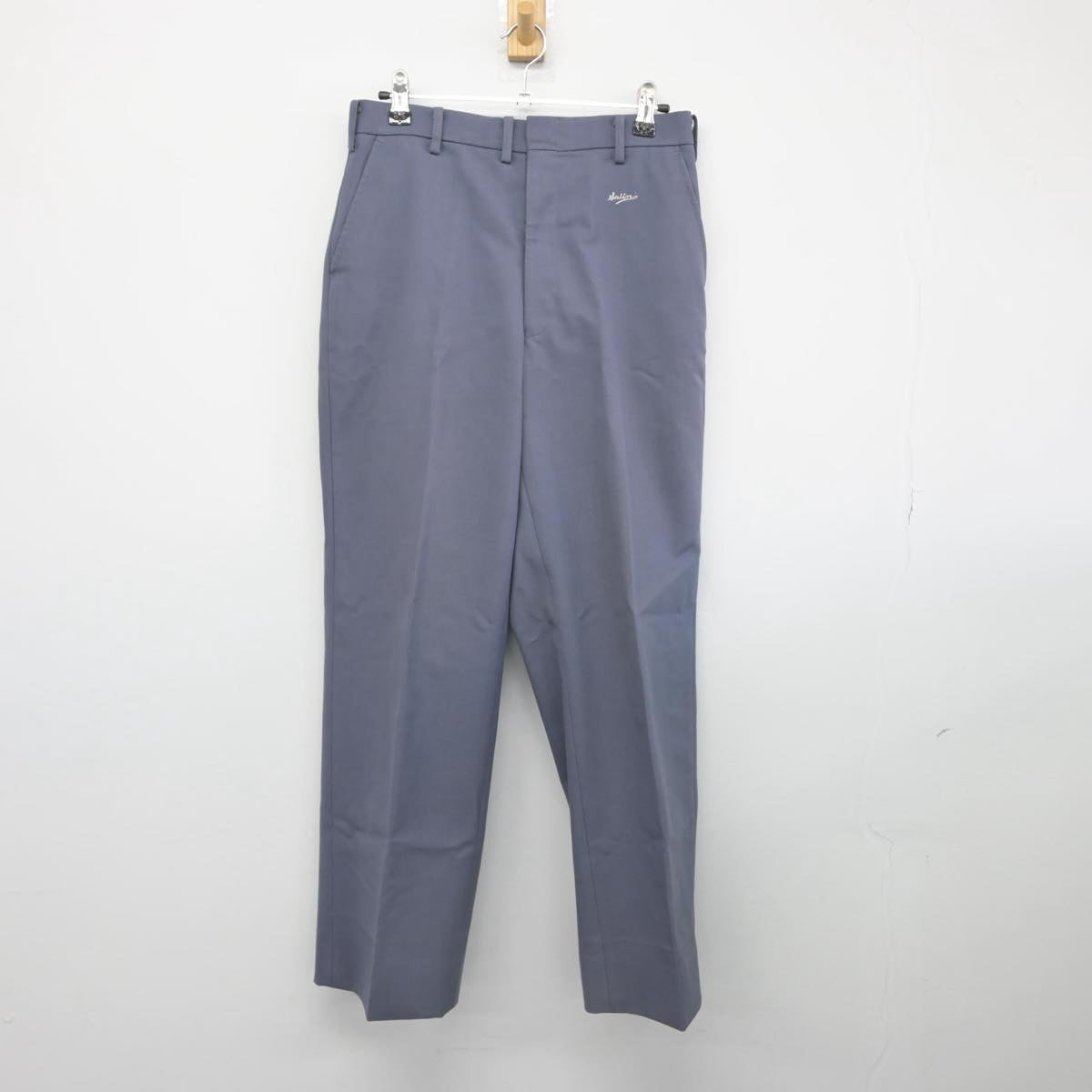 【中古】京都府 西院中学校 男子制服 5点（ブレザー・ニット・シャツ・ズボン）sf028339