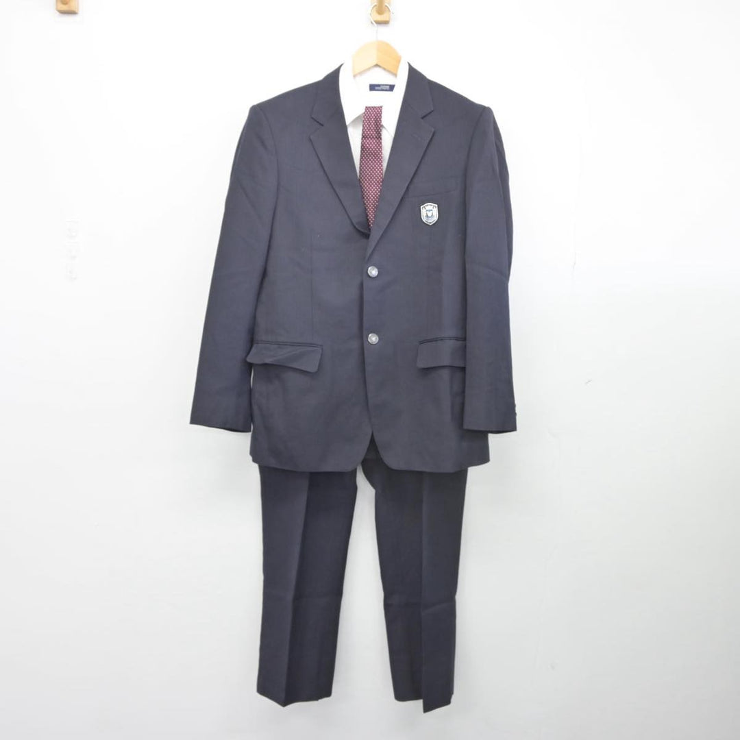 中古制服】京都府 鴨沂高等学校 男子制服 4点（ブレザー・シャツ・ズボン）sf028341【リサイクル学生服】 | 中古制服通販パレイド