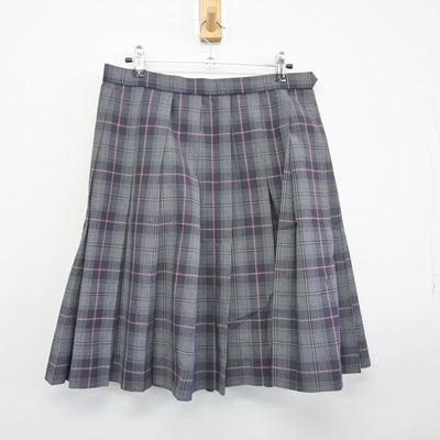 【中古】京都府 下京中学校 女子制服 2点（シャツ・スカート）sf028344