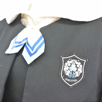 【中古】東京都 瀧野川女子学園高等学校 女子制服 5点（ブレザー・シャツ・ジャンパースカート）sf028353