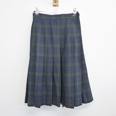 【中古】東京都 多摩高等学校 女子制服 3点（ブレザー・スカート）sf028356