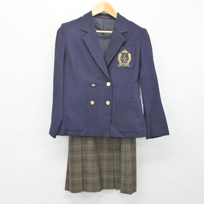 【中古】東京都 目黒星美学園中学高等学校 女子制服 2点（ブレザー・スカート）sf028358