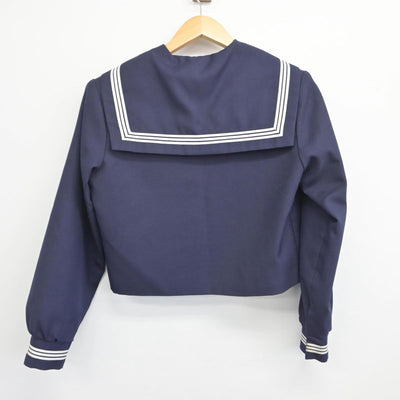 【中古】兵庫県 平岡南中学校 女子制服 3点（セーラー服・スカート）sf028365