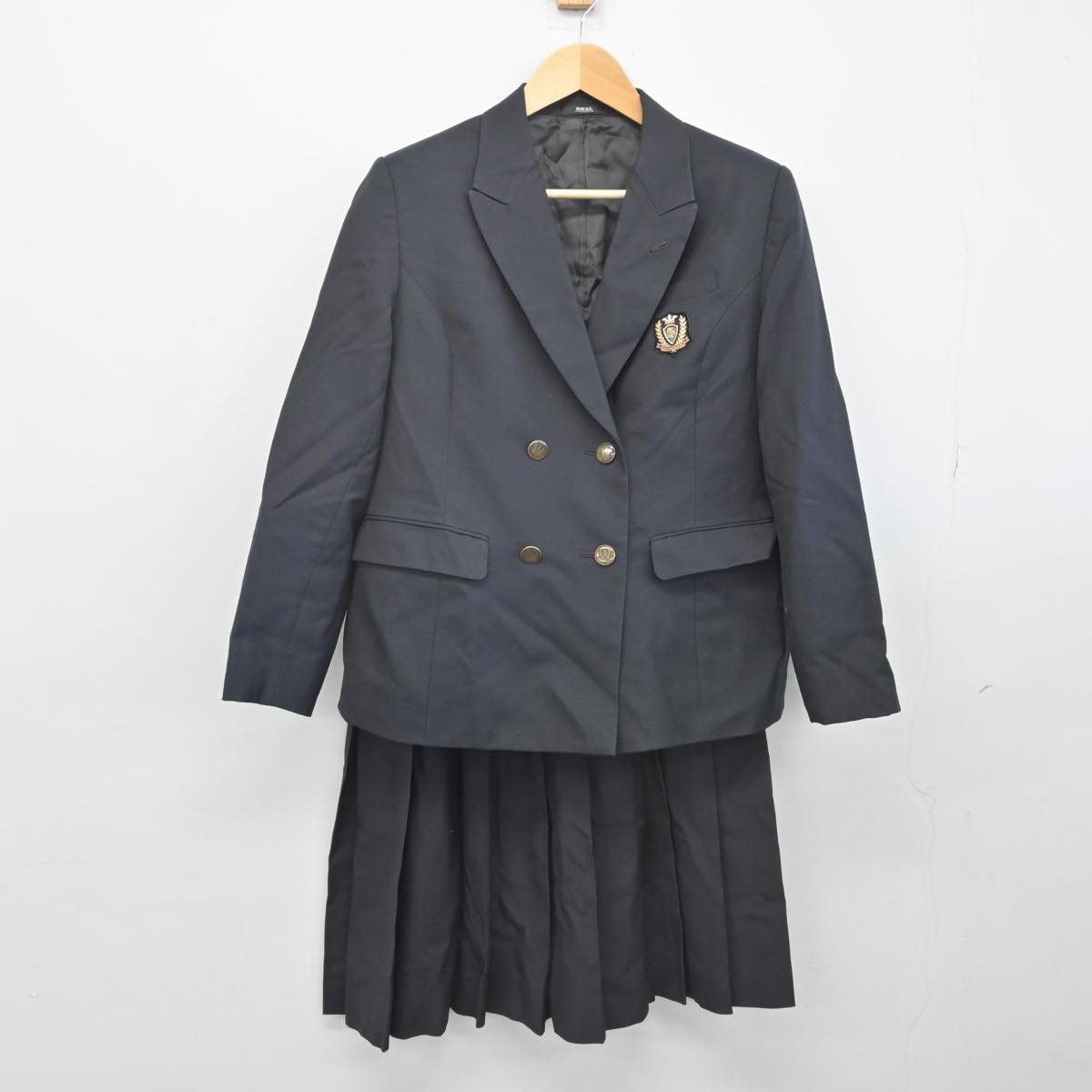 【中古】埼玉県 埼玉栄高等学校 女子制服 3点（ブレザー・スカート）sf028375