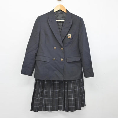 【中古】埼玉県 埼玉栄高等学校 女子制服 3点（ブレザー・スカート）sf028375