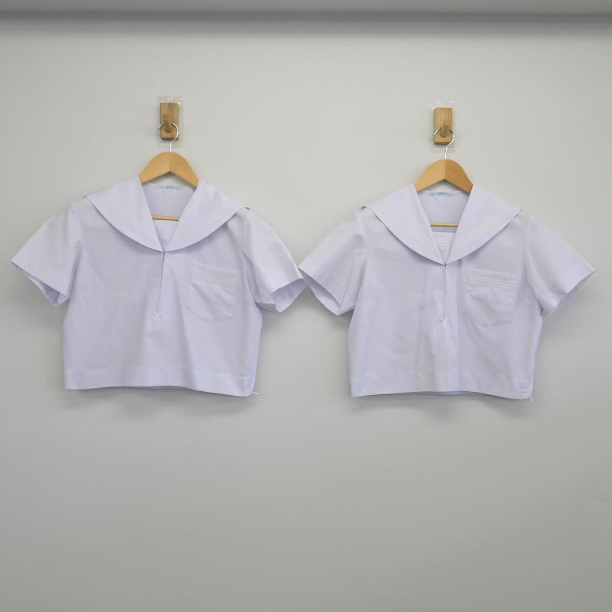 【中古】兵庫県 平岡南中学校 女子制服 2点（セーラー服）sf028380