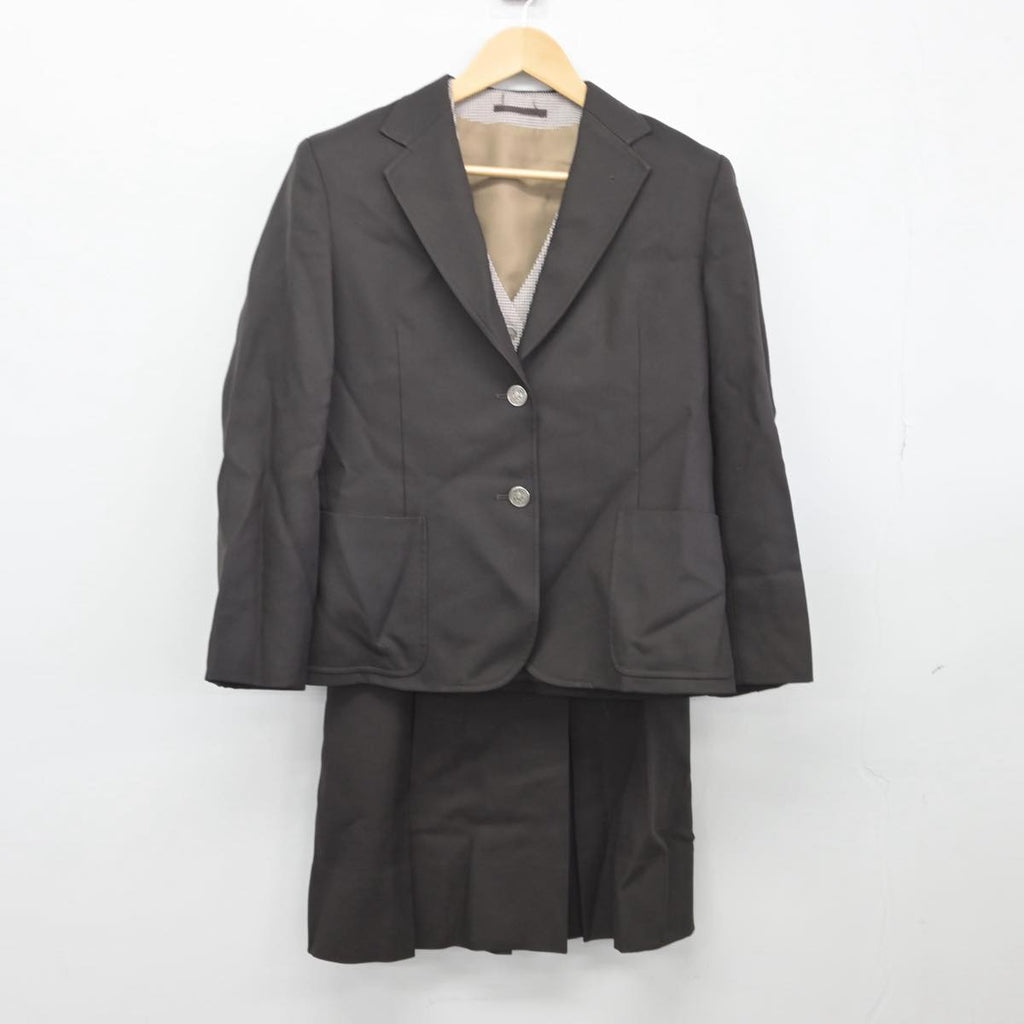 中古制服】東京都 八王子東高等学校 女子制服 4点（ブレザー