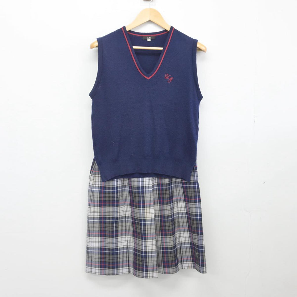 中古制服】埼玉県 浦和学院高等学校 女子制服 3点（シャツ・ニットベスト・スカート）sf028386【リサイクル学生服】 | 中古制服通販パレイド