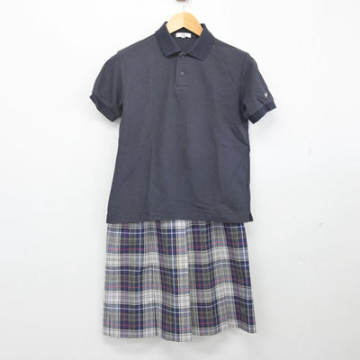 【中古】埼玉県 浦和学院高等学校 女子制服 3点（シャツ・ニットベスト・スカート）sf028386