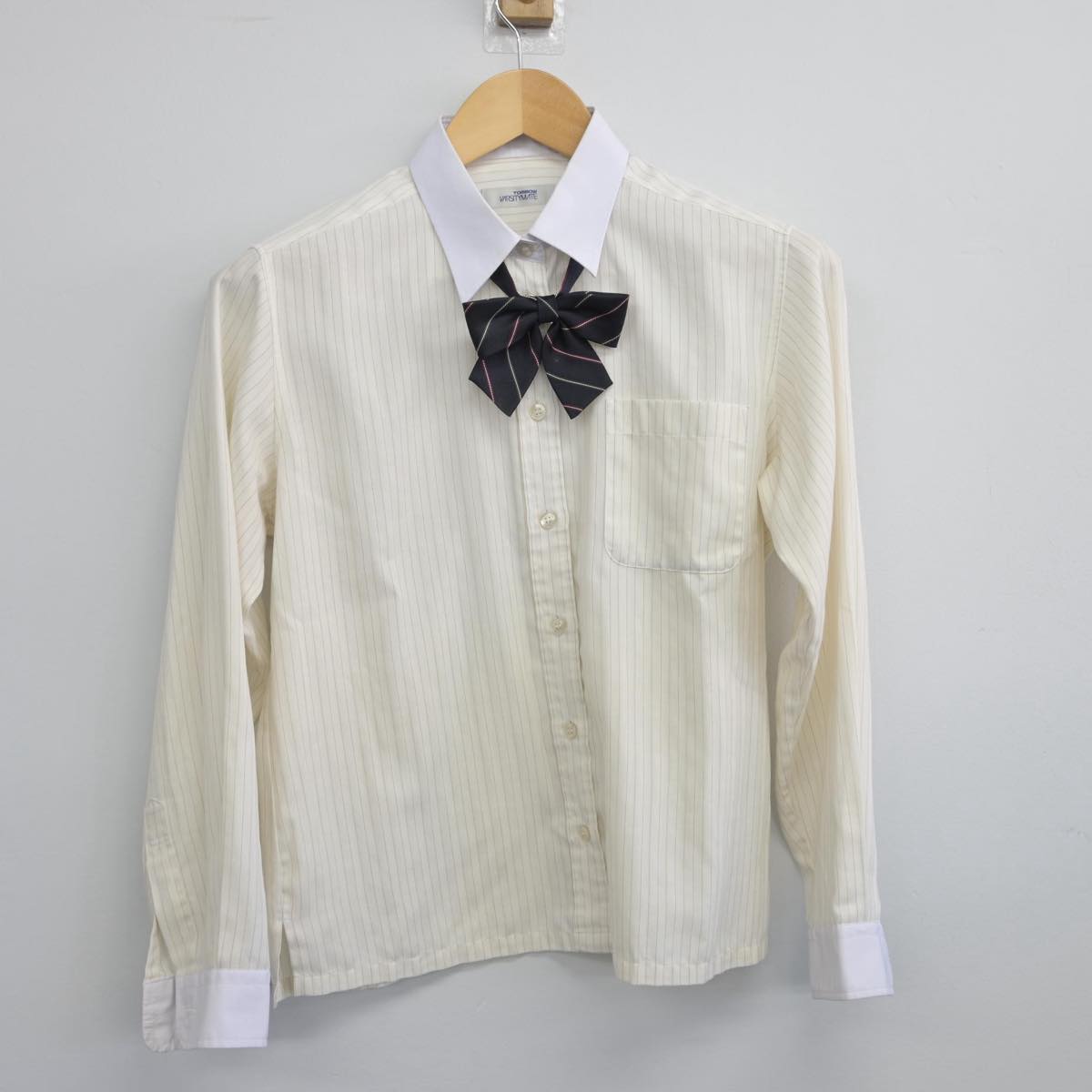 【中古】栃木県 小山南高等学校 女子制服 5点（ブレザー・ニット・シャツ・スカート）sf028392