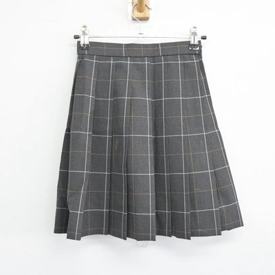 【中古】東京都 法政大学 中学高等学校 女子制服 4点（ニットベスト・シャツ・スカート）sf028407