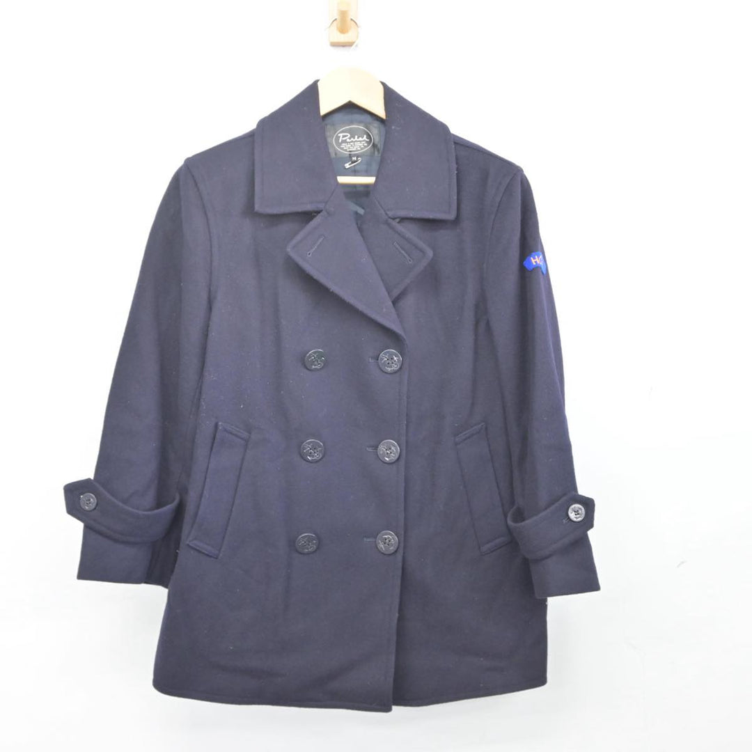 【中古】東京都 法政大学 中学高等学校 女子制服 1点（コート）sf028411