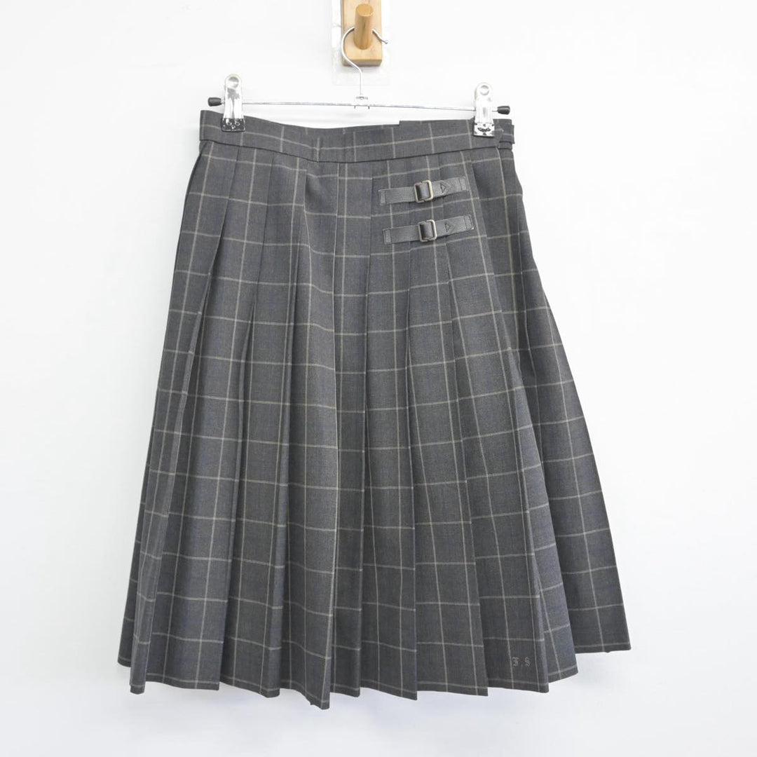 中古制服】福井県 福井商業高等学校 女子制服 3点（ニットベスト